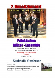 Konzert in Gerabronn am 18.04.2015